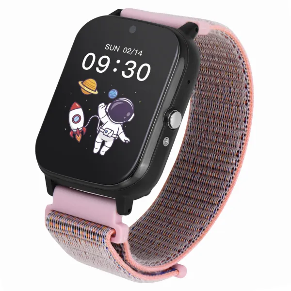 Smartwatch Garett Kids Tech 4G różowy velcro
