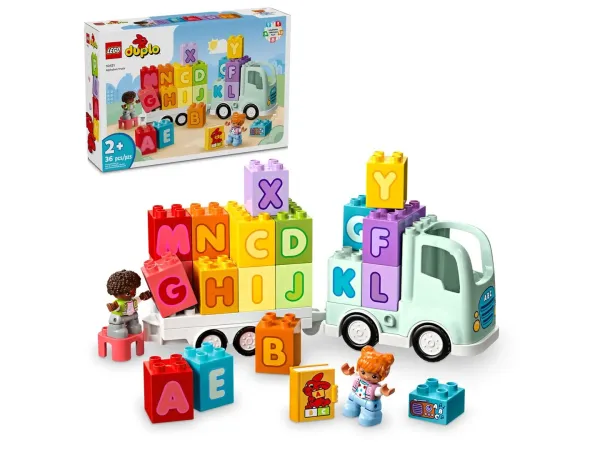 Klocki LEGO Duplo 10421 - Ciężarówka z alfabetem