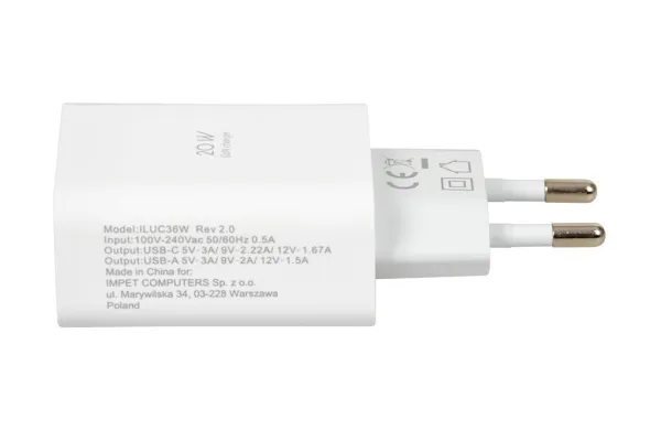 ŁADOWARKA SIECIOWA I-BOX C-36 PD20W