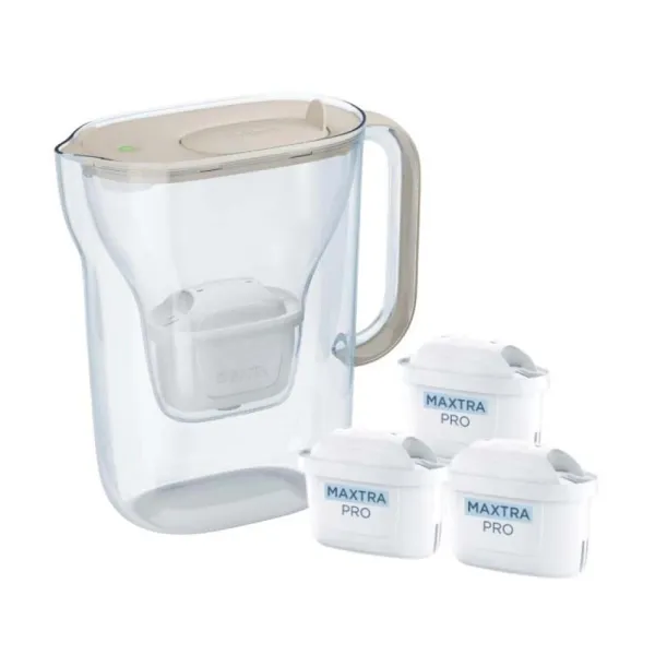 Dzbanek Brita Style Essential 3 wkłady  (piaskowy)