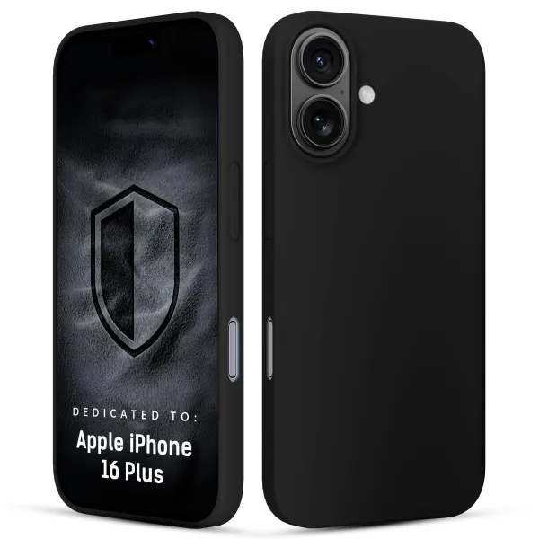 Apple iPhone 16 Plus - 3mk Hardy Mellow Case Black