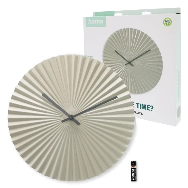 Zegar ścienny Hama Barbados cichy kwarcowy 30 cm minimalistyczny design