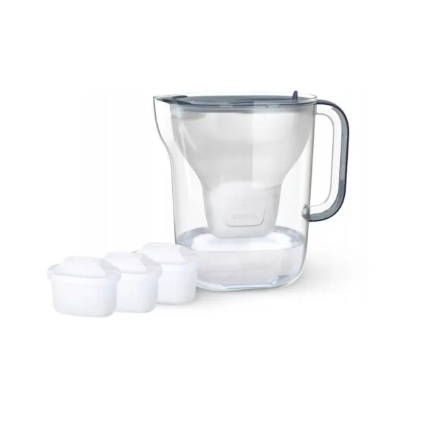 Dzbanek Brita Essential XL+3 wkłady ciemnoniebieski