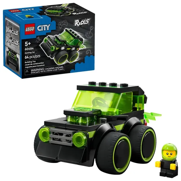 Klocki LEGO City 60484 - Pojazdy - Gamingowa wyścigówka