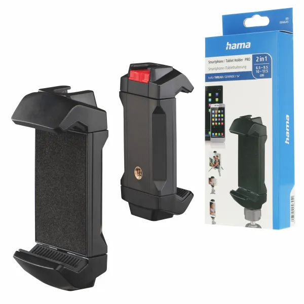 Hama uchwyt do smartfona tabletu 2w1uniwersalny do statywu gwint 1/4"