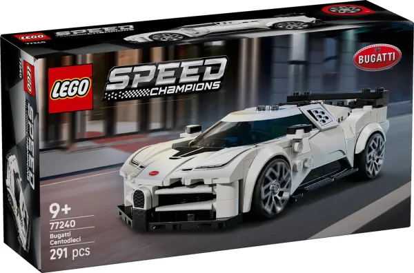 LEGO Speed Champions 77240 - Hipersamochód Bugatti Centodieci