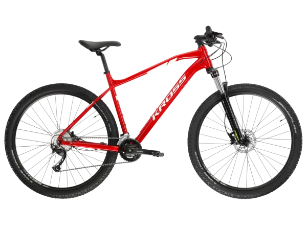 Rower górski MTB XC KROSS Level 3.0 Alv Sm rozmiar XXL Czerwony