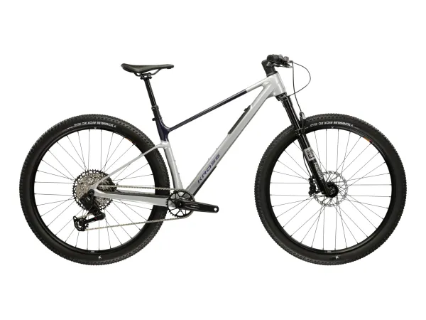 Rower górski MTB XC KROSS Level Rs 3.0 rozmiar M Srebrny