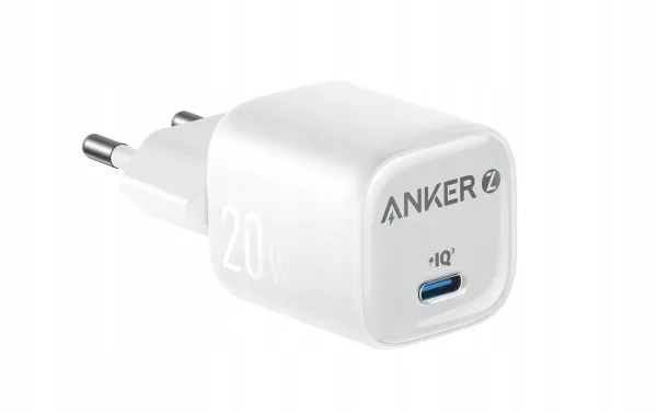 Ładowarka sieciowa ANKER Zolo 20W 3A 1xUSB-C Biała