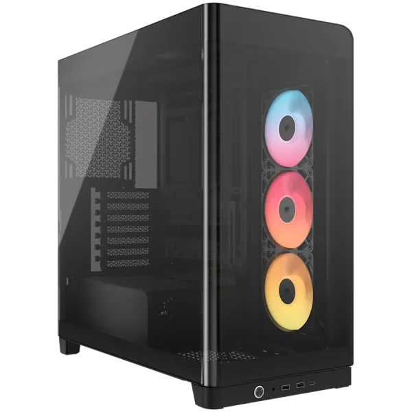 CORSAIR FRAME 4500X RS-R ARGB Tempered Glass Mid-Tower, Black