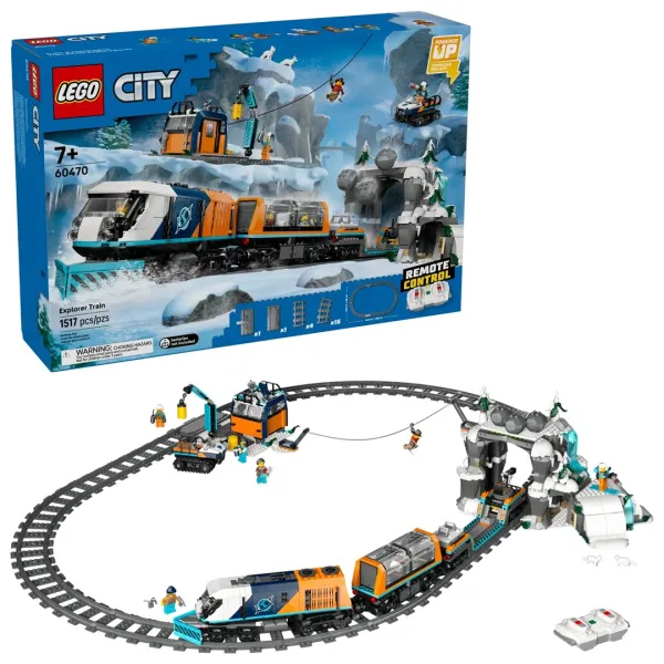 LEGO City 60470 - Ekspres polarny arktycznych odkrywców