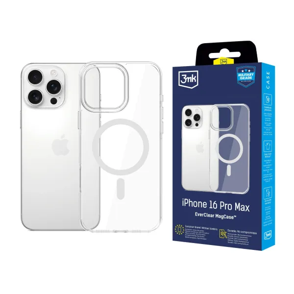 Apple iPhone 16 Pro Max - 3mk EverClear MagCase