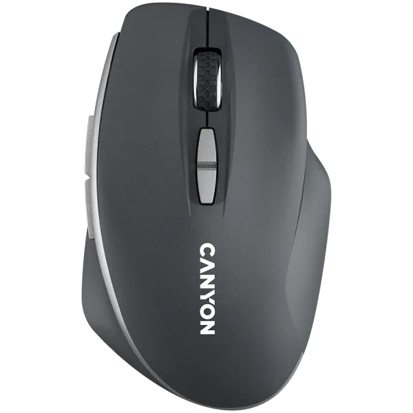 CANYON Mysz bezprzewodowa MW-21 BLU LED BT Szara