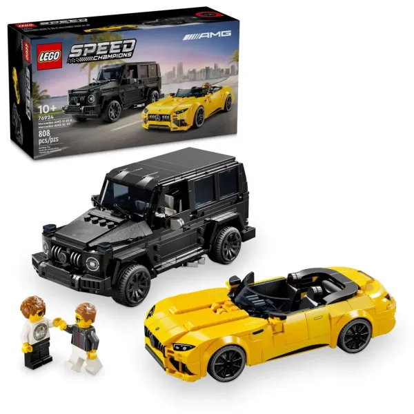 Klocki LEGO Speed Champions 76924 - Mercedes-AMG G 63 i Mercedes-AMG SL 63