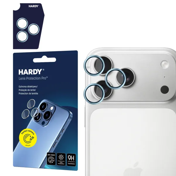 Apple iPhone 17 Pro /17 Pro Max- HARDY Lens Protection Pro  Ocean Blue