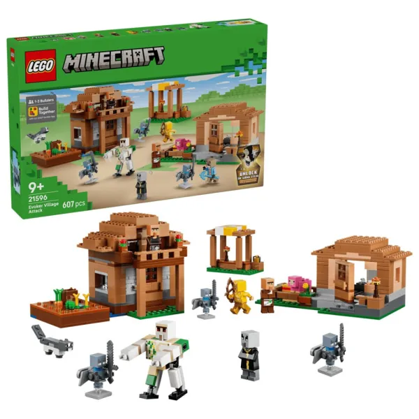 LEGO Minecraft 21596 - Najazd Przywoływaczy Na Wioskę