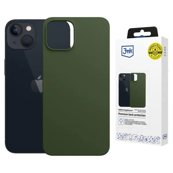 Apple iPhone 15 Plus - 3mk Hardy MagSilicone Alpine Green