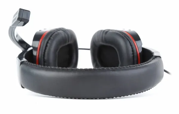 GEMBIRD SŁUCHAWKI GAMING GLOSSY BLACK GHS-402
