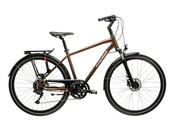 Rower trekkingowy KROSS Trans 5.0 rozmiar M Brązowy
