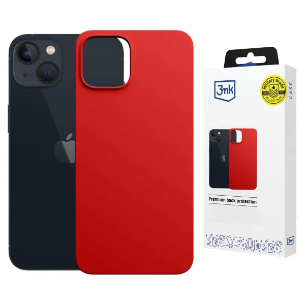 Apple iPhone 14 Plus - 3mk Hardy Mellow MagCase Red