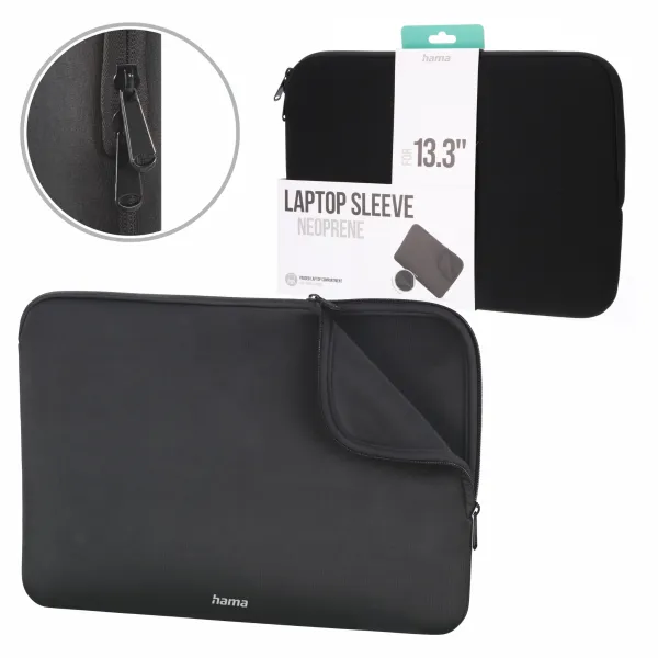 Hama ETUI na laptopa pokrowiec 13,3 '' do 13 cali NEO czarne futerał