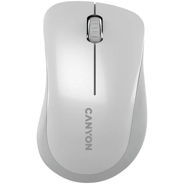 CANYON Mysz bezprzewodowa MW-11 Biało - Szara