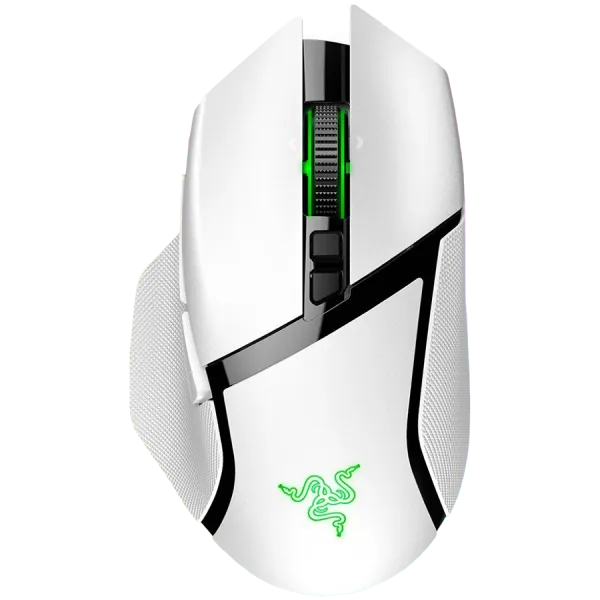 RAZER Mysz Gamingowa Basilisk V3 Pro Bezprzewodowa, Biała