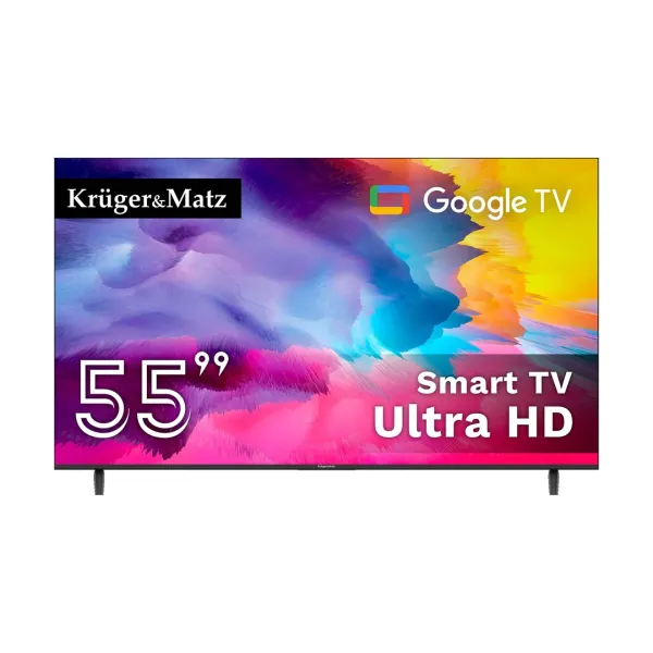 KRUGER&MATZ TELEWIZOR 55 UHD GOOGLETV KM0255UHD-G