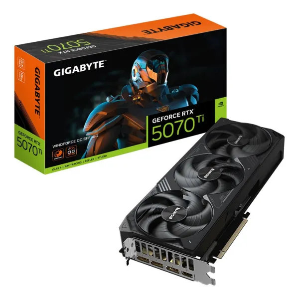 Karta graf Gigabyte RTX 5070 Ti WINDFORCE OC SFF16G