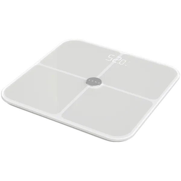 AENO BS1S Waga łazienkowa Smart 15 wskaźników ciała do 180 kg Biała