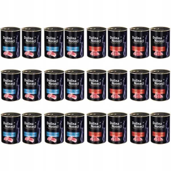 DOLINA NOTECI kot jagnięcina + cielęcina - 24x400g