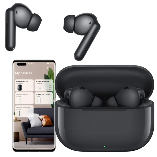 Słuchawki HUAWEI FreeBuds SE 4 Dokanałowe ANC Bluetooth 5.4 Czarne