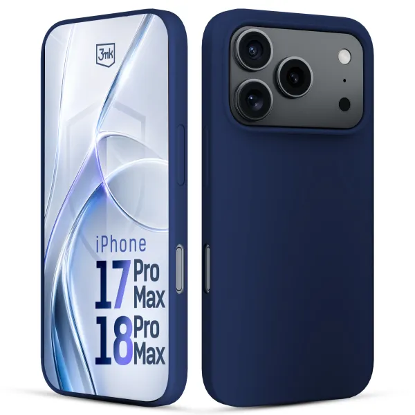 Apple iPhone 17 Pro Max/ 18 Pro Max - 3mk Hardy Mellow Case Dark Blue