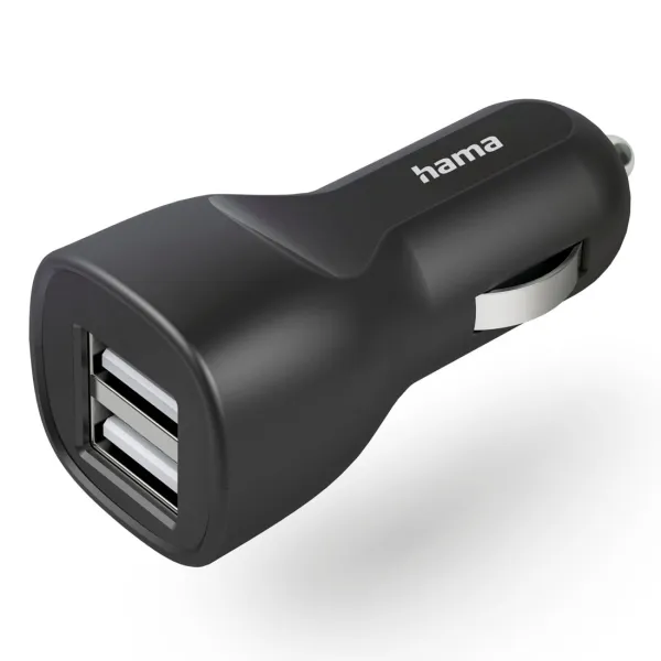 Ładowarka samochodowa Hama USB 2 x USB / 12 V / 2,4 A