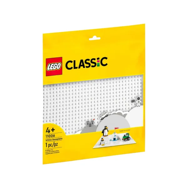 Klocki LEGO Classic 11026 - Biała płytka konstrukcyjna