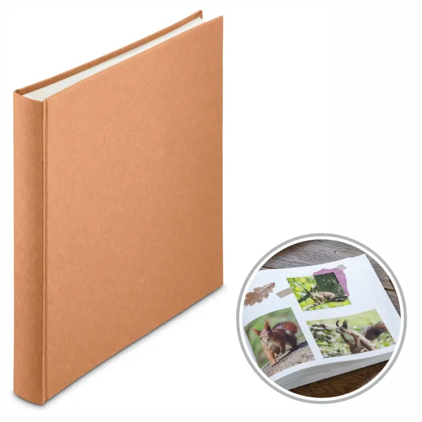 Album Na Zdjęcia 10x15cm Do Wklejania Hama JUMBO Nature 30x30/80 Brązowy