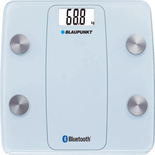 Waga łazienkowa bluetooth Blaupunkt BSM711BT, biała