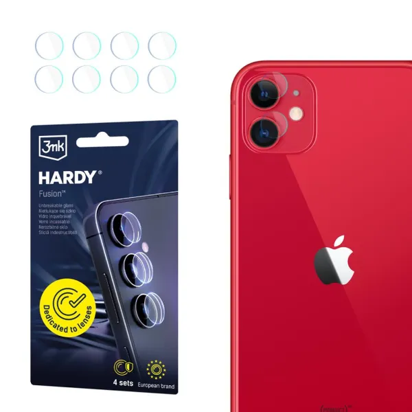 Apple iPhone 11 - 3mk Hardy Fusion Lens Protection