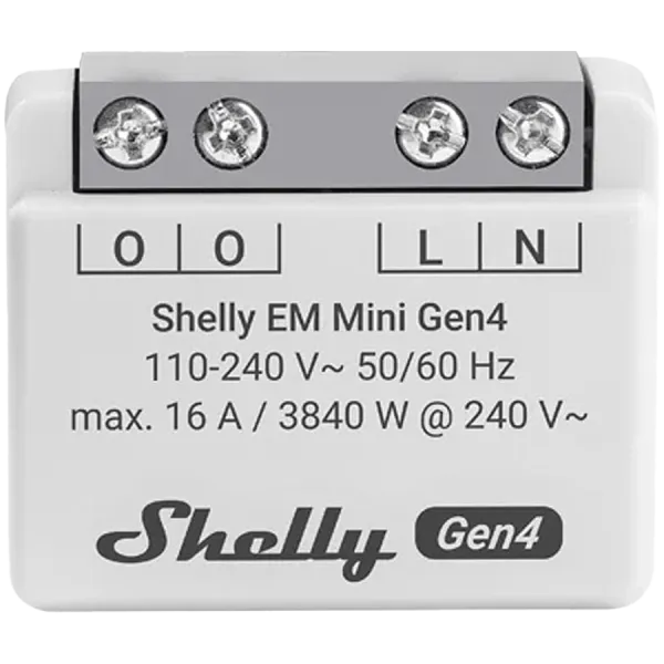 SHELLY EM Mini Gen4 inteligentny licznik energii