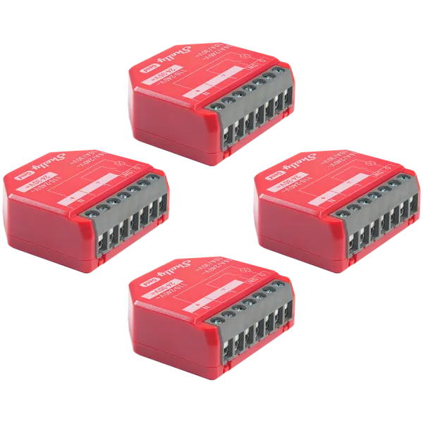 SHELLY 1PM Gen4 4-pack 1-kanałowy moduł z pomiarem mocy czteropak