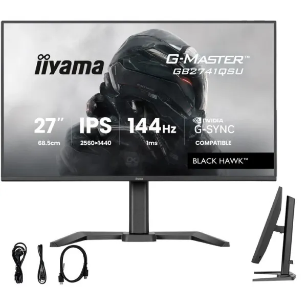 MONITOR IIYAMA LED 27 GB2741QSU-B1 144Hz