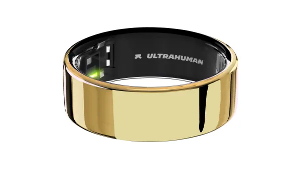 Smart ring Ultrahuman Ring Air złoty inteligentny pierścień rozmiar 13