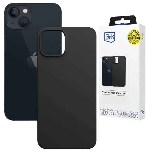 Apple iPhone 14 Plus - 3mk Hardy Mellow MagCase Black