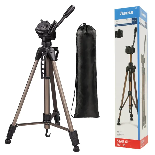 Hama statyw fotograficzny Star 61 z torbą tripod regulowany foto składany