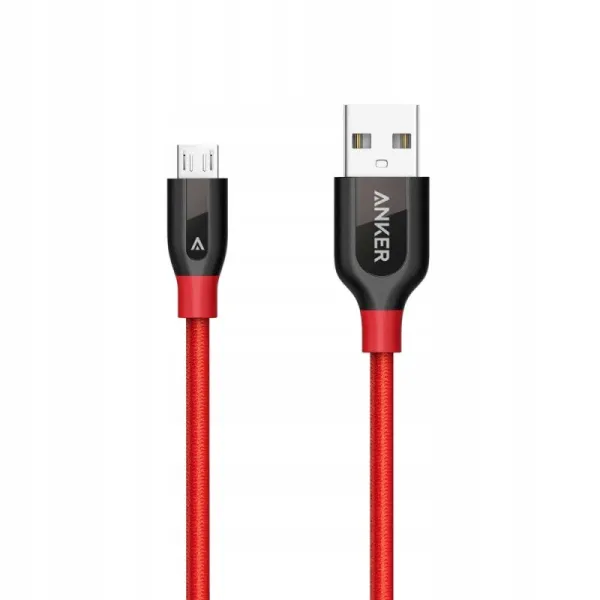 Kabel ANKER Powerline+ 1.8 m microUSB / USB 3.0 Czerwony