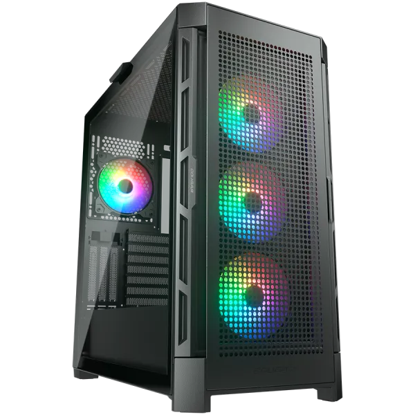 COUGAR Obudowa Duoface Pro RGB, Midi Tower, Czarna