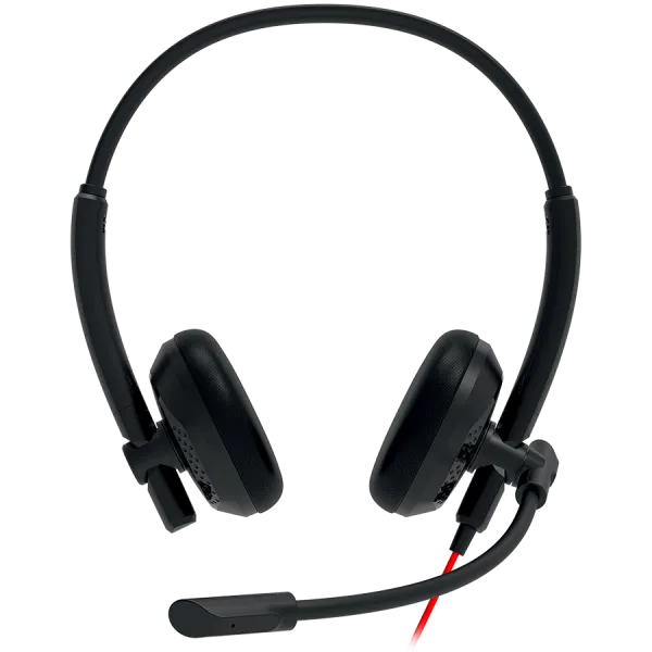 CANYON Zestaw słuchawkowy HS-07 PC Mik 3.5/USB 2.8m Czarny