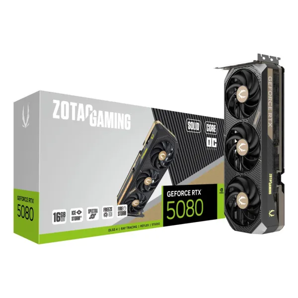 Karta graficzna ZOTAC GAMING RTX 5080 SOLID Core OC