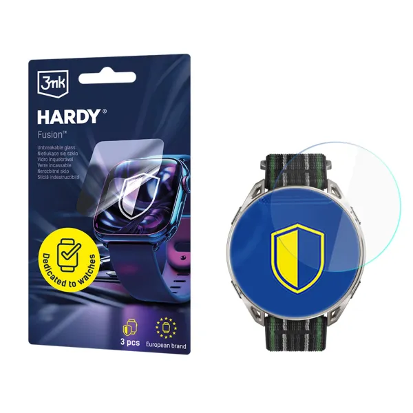 Amazfit Cheetah 2 Ultra - 3mk Hardy Fusion Watch Protection
