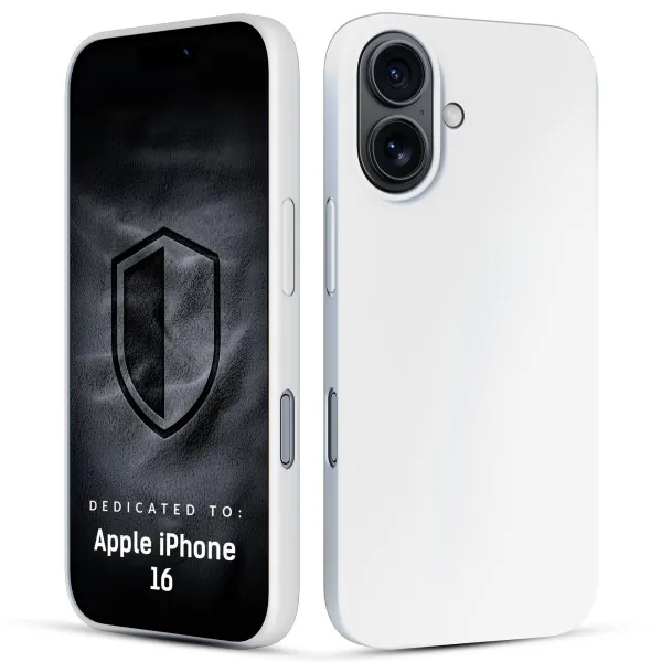 Apple iPhone 16 - 3mk Hardy Mellow MagCase White
